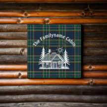 Rustic Log Cabin Tartan
