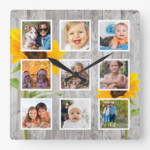 Rustic Sunflower Cria Sua Colagem Personalizada De