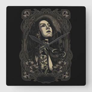 Relógio Quadrado Sabda Alam