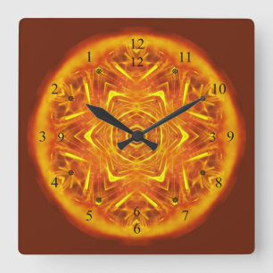 Relógio Quadrado  Sagitário A Máquina Quasar V4 ~ Time ~ 