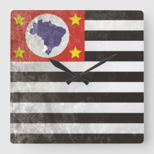 Relógio Quadrado São Paulo