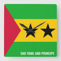 São Tomé e Príncipe Flag Dazzling Patriótico