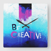 Seja criativo em Aqua Magenta White