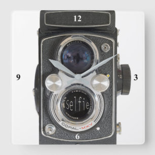 Relógio Quadrado Selfie