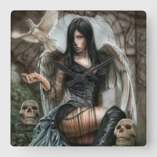 Relógio Quadrado Sempre pulso de disparo