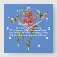 Serenity Prayer E Butterfly