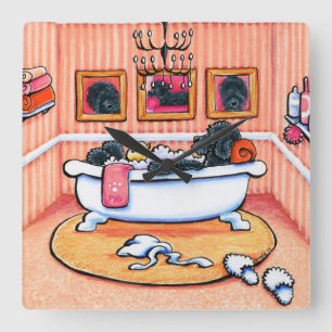 Relógio Quadrado Só Mais 5 Minutos