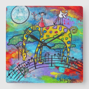 Relógio Quadrado Sonha do pulso de disparo do Gavotte