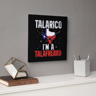 Relógio Quadrado Sou Um Talafreako James Talarico 2026 Texas
