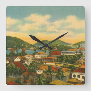 Relógio Quadrado St Thomas