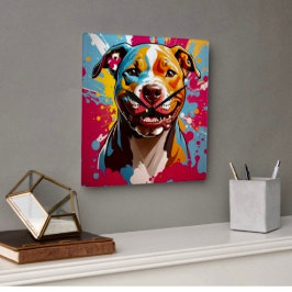 Relógio Quadrado Staffordshire Birthday Fun