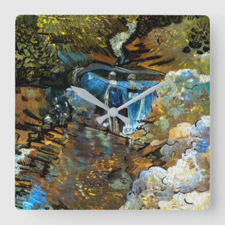 RELÓGIO QUADRADO STREAM WATERFALL