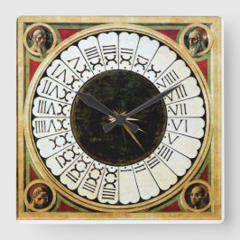 RELÓGIO QUADRADO SUNDIAL VERTICAL E ENIGMA DAS HORAS