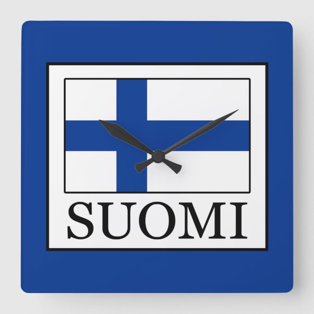 Relógio Quadrado Suomi (Frente)