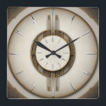 Relógio Quadrado Super estilo Art Deco<br><div class="desc">design de relógio do excelente. Você vai adorar como os outros. Esteja livre para usar este design para outro produto que você quiser ou para personalizar e adicionar seu texto. Siga-me para mais. Obrigado. Tenha um bom dia.</div>