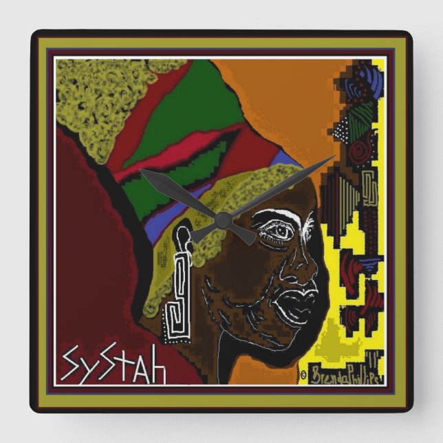 RELÓGIO QUADRADO SYSTAH TIMECLOCK (Frente)