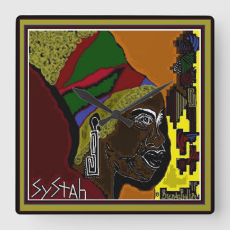 RELÓGIO QUADRADO SYSTAH TIMECLOCK