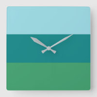 Tanager Turquoise, Teal Blue e Kelly Green Horiz