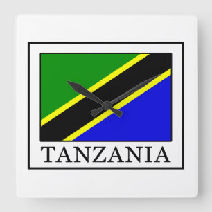 Relógio Quadrado Tanzânia