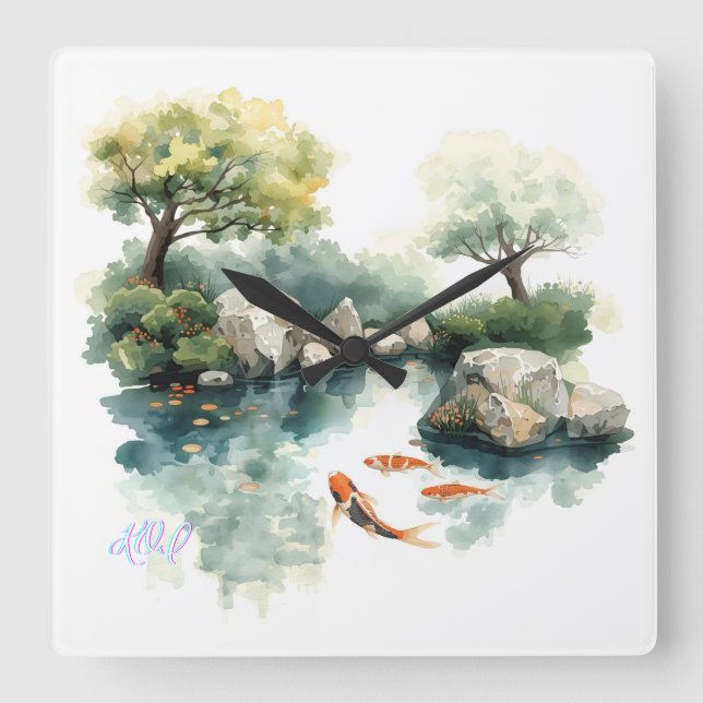 RELÓGIO QUADRADO TASSEN (Frente)