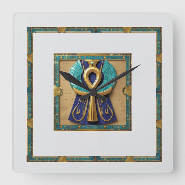 RELÓGIO QUADRADO TECLA LIFE (Frente)