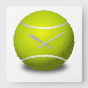 Relógio Quadrado Tennis Ball