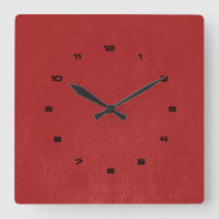 Textura de Couro Vermelho Vintage Faux