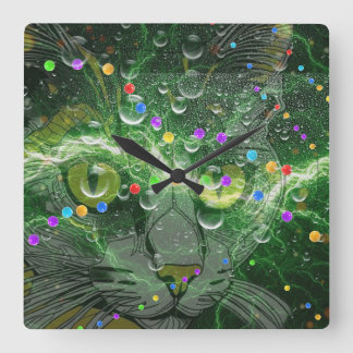 Relógio Quadrado The Yellow Eyes