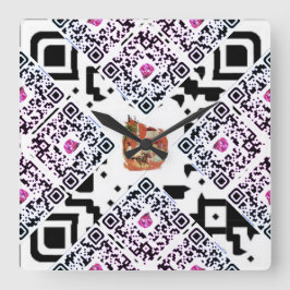 Relógio Quadrado #thesurfingmermaid_Florida