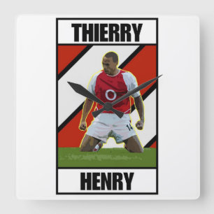 Relógio Quadrado Thierry Henry