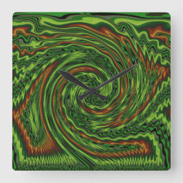 Relógio Quadrado Torção Wicked