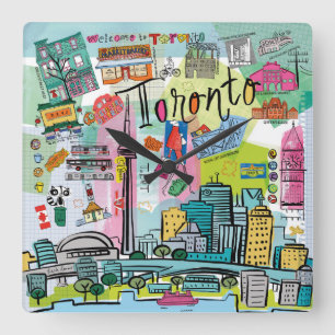 Relógio Quadrado Toronto, Canadá