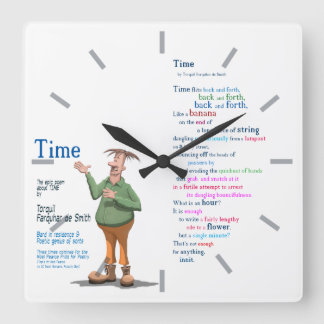 Relógio Quadrado Torquil Farquhar de Smith Pulso de disparo