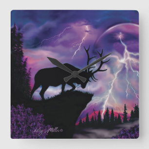 Relógio Quadrado Touro