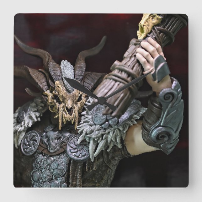 Relógio Quadrado Toy Druid (Frente)