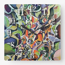 Trabalho de arte Contemporâneo de Abstrato do caos