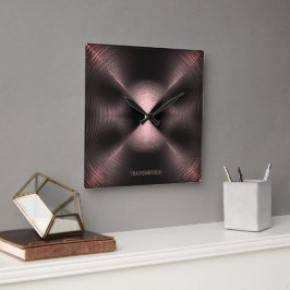 Relógio Quadrado TRANSMISSÃO 1c