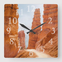 Trilha do Parque Nacional do Bryce Canyon