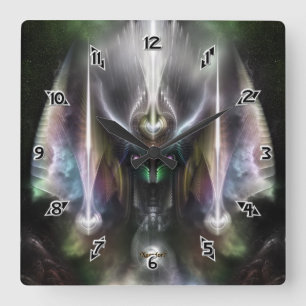 Relógio Quadrado Tyrinan O Horikin Deus Da Guerra