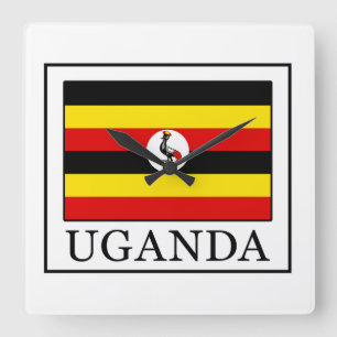 Relógio Quadrado Uganda