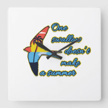 Uma andorinha não faz um verão