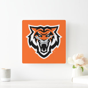 Relógio Quadrado Universidade Estadual de Idaho Bengals Spirit Desi