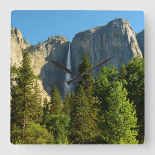 Relógio Quadrado Upper Yosemite Falls, Rio Merced, Yosemite