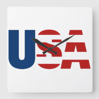 RELÓGIO QUADRADO USA.