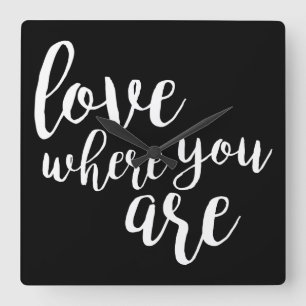 Relógio Quadrado V cotável