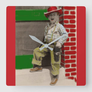 Relógio Quadrado vaqueiro urbano