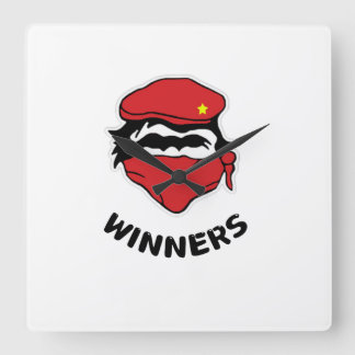 Relógio Quadrado Vencedores