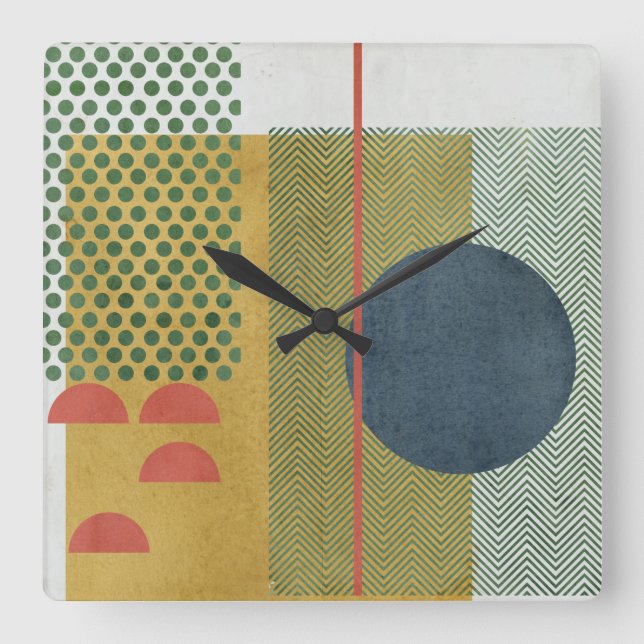 Relógio Quadrado Via Soleil IV (Frente)