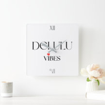 Vibrações Delulu, Presente de Citação Estética Eng