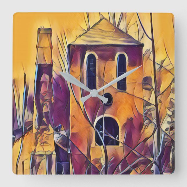 RELÓGIO QUADRADO VICTORIAN ENGLAND (Frente)